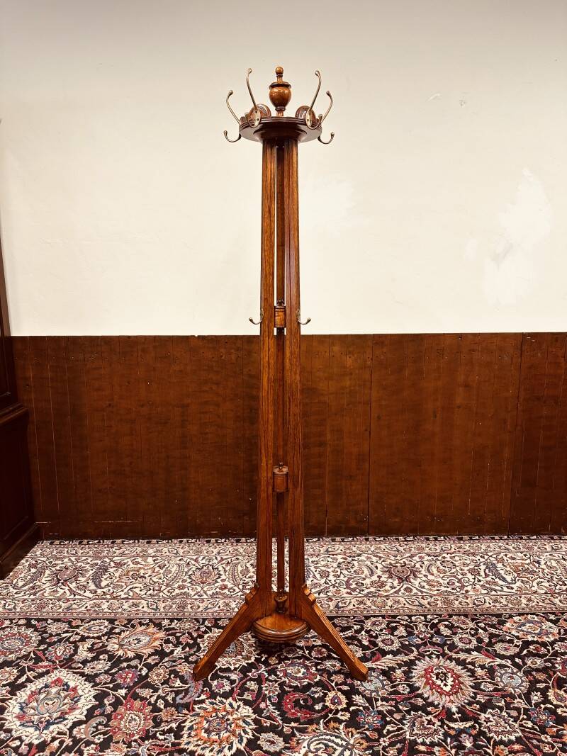 Classic English Victorian Coat Rack