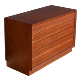 Teak 1960s danish chest of drawers