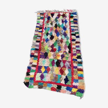 Tapis boucherouite ancien