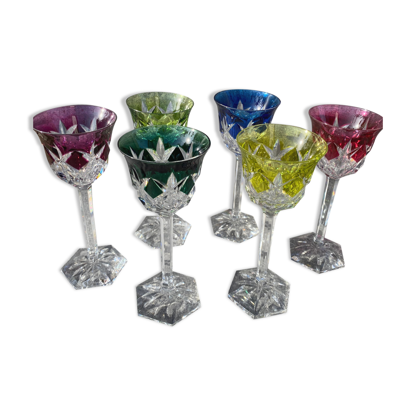 Val Saint Lambert glasses