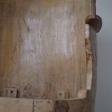 Chaise souche Wabi Sabi en bouleau massif, par un ébéniste suédois, Moderne, années 1950