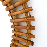 Vintage round wall mirror