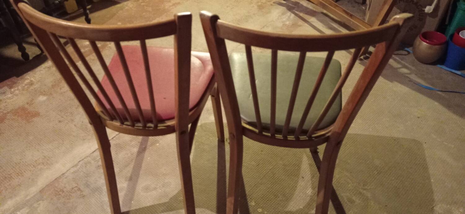 Set of 2 bistro chairs