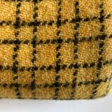 Shetland wool canvas plaid 1960
