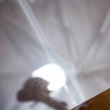 Plexiglas sofa end magazine holder