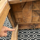 Antique oak coffee table