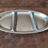 Metal compartment dish