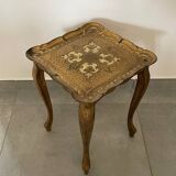Vintage Florentine side table