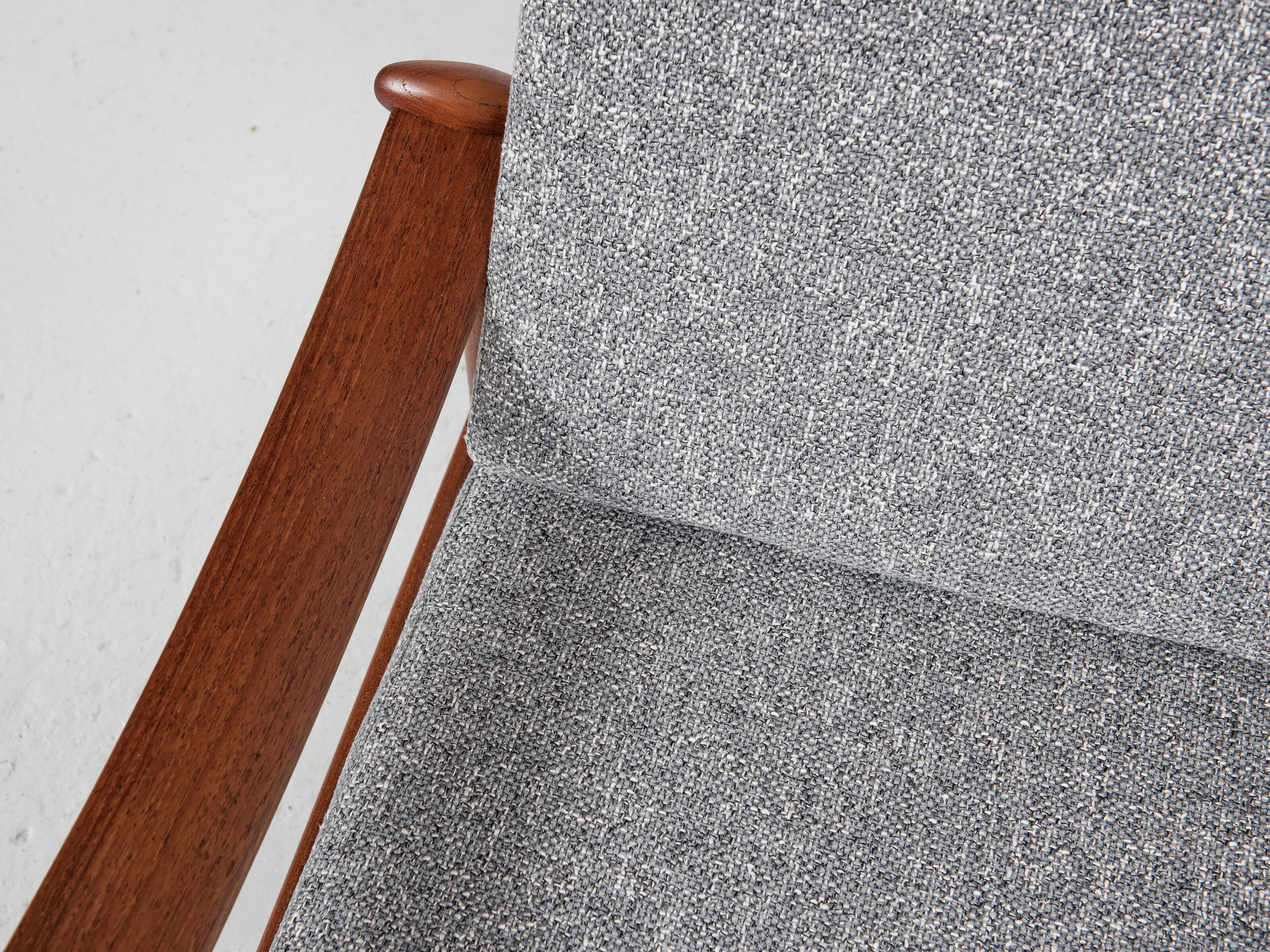 Midcentury Danish Spade Chair in teak by Finn Juhl for France & Søn 1960s