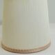 Vintage crystal lamp from the 70s – sculpted base – small table lamp
