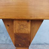 Vintage kitchen island loom table