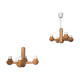 Paire de suspensions Ikea en pin 1980