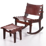 Vintage Design rocking chair design by Angel Pazmino, 1960