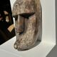 Large Timor mask in patinated wood H:50cm (2)