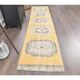 Tapis kilim turc Oushak en laine 80x345