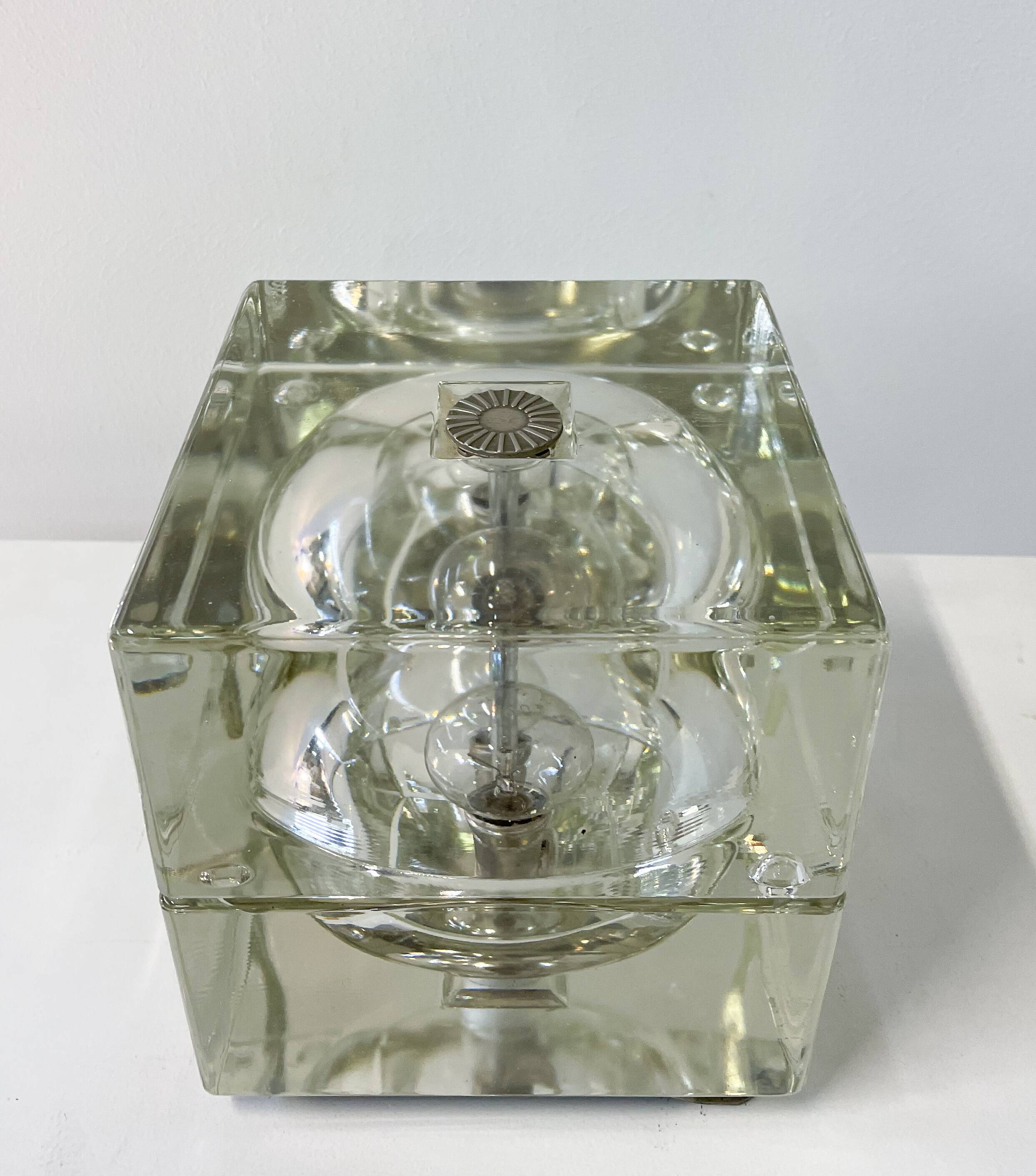 “Cubosfera” table lamp by Alessandro Mendini, Italy, 1968