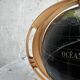 Vintage French school globe – model with black oceans