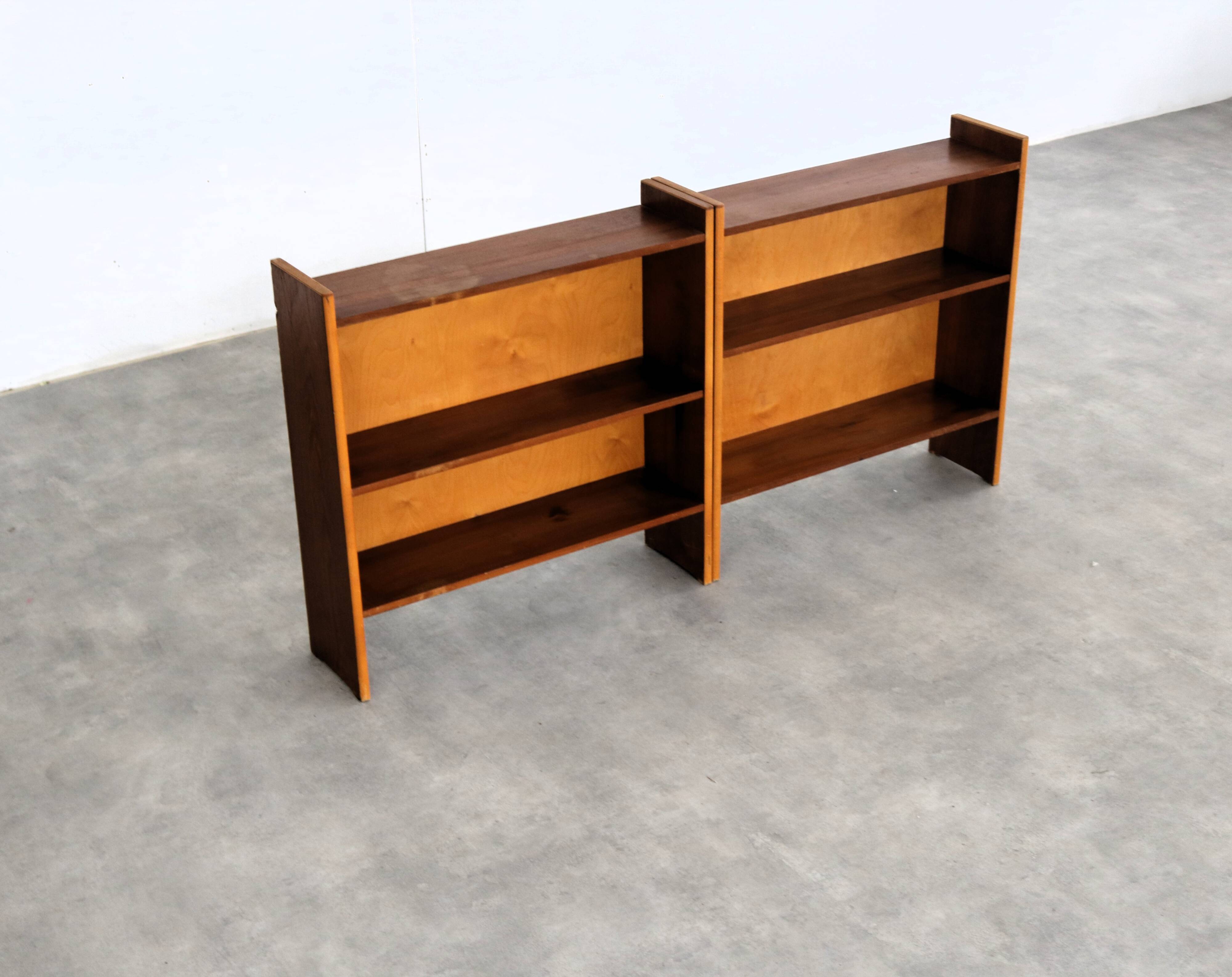 vintage libraries | cabinets | teak | 1960s