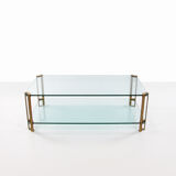 Table basse en verre Design by Peter Ghyczy Modèle T24,1970