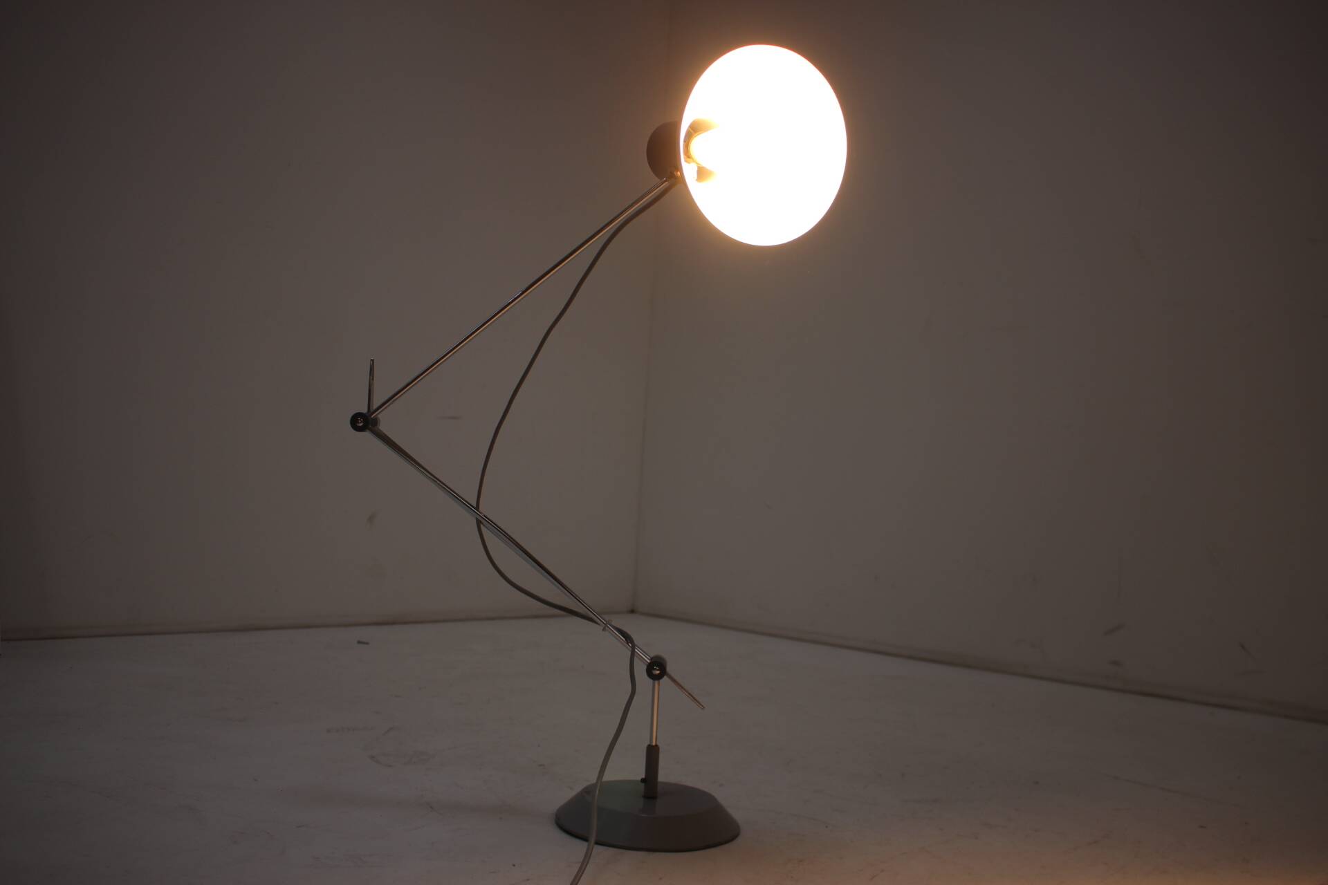 Adjustable Industrial Table Lamp by Napako, 1960's, Czechoslovakia