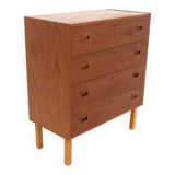 Scandinavian teak chest of drawers, Sweden, 1960