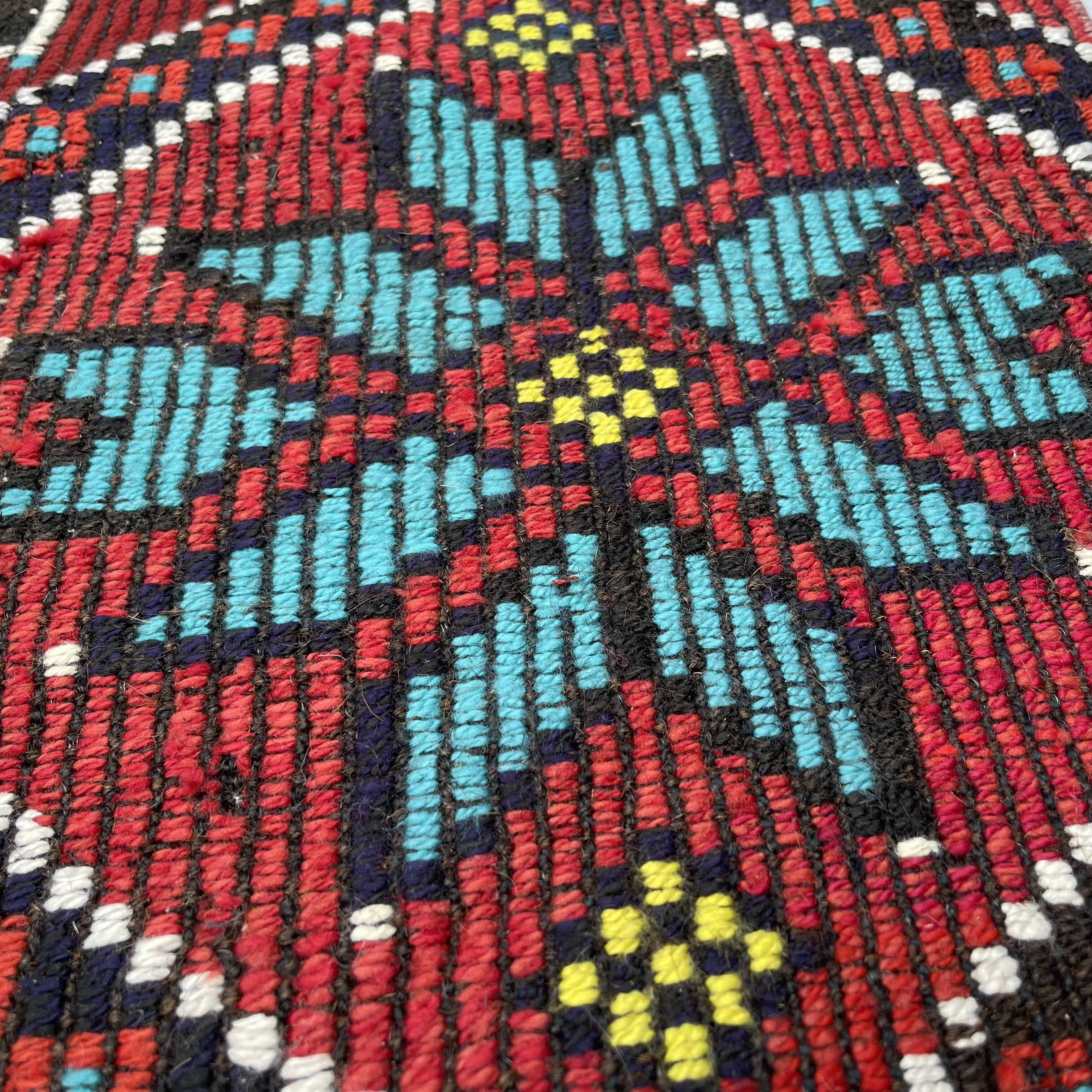 Housse de coussin kilim turque vintage, 129 x 78 cm