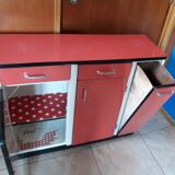 Buffet stockings in formica red vintage kitsch