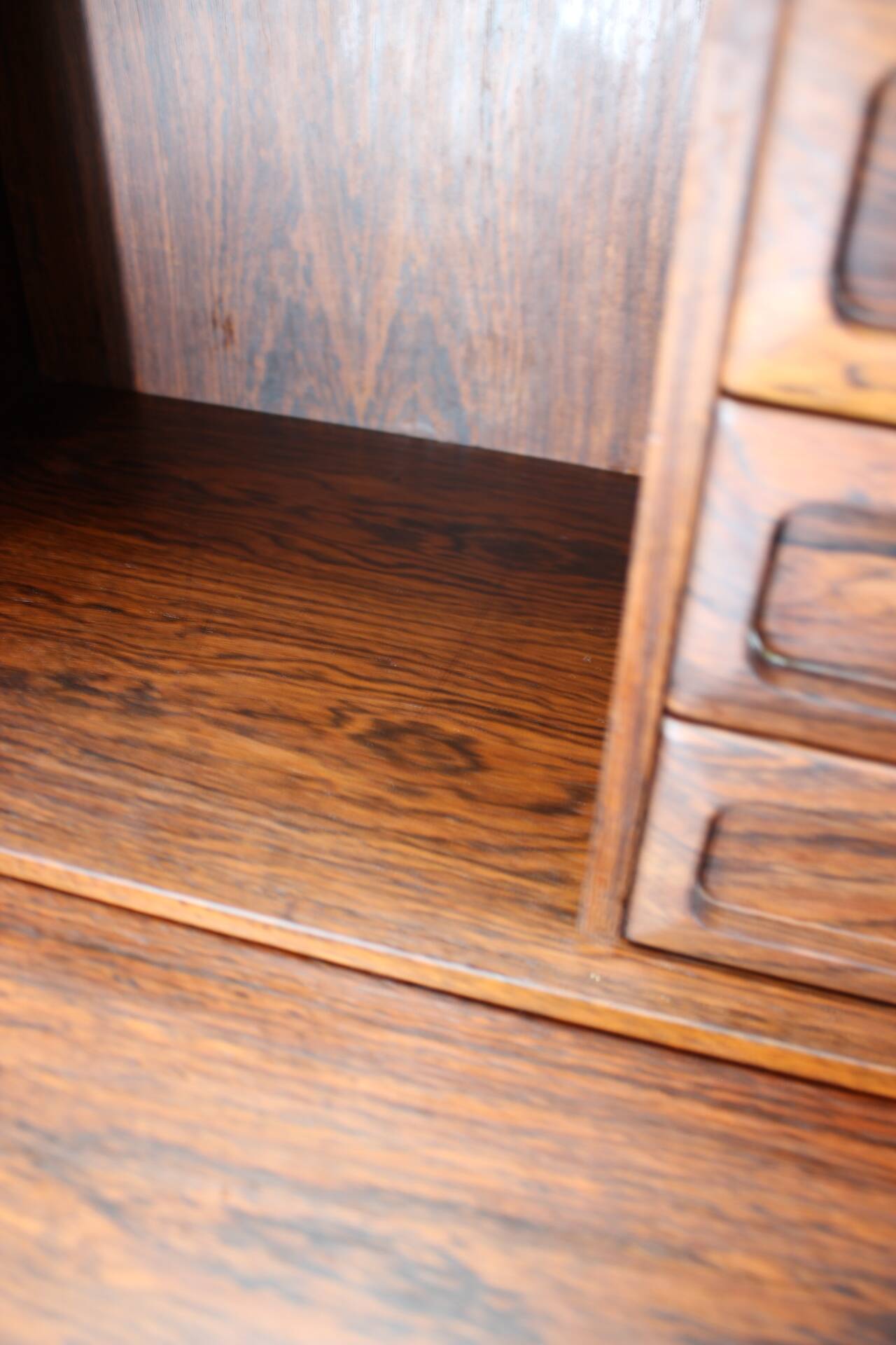 1960s Danish Secretary/Writing Cabinet by BRDR Larsen in Palisander