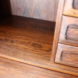 1960s Danish Secretary/Writing Cabinet by BRDR Larsen in Palisander