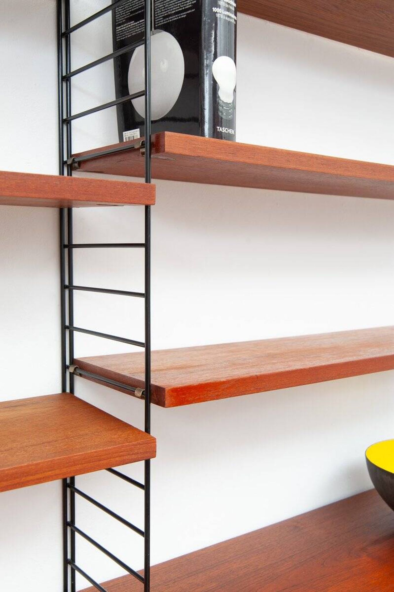 String wall shelf by Kajsa & Nisse Strinning, 1950s