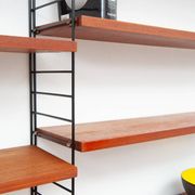 String wall shelf by Kajsa & Nisse Strinning, 1950s