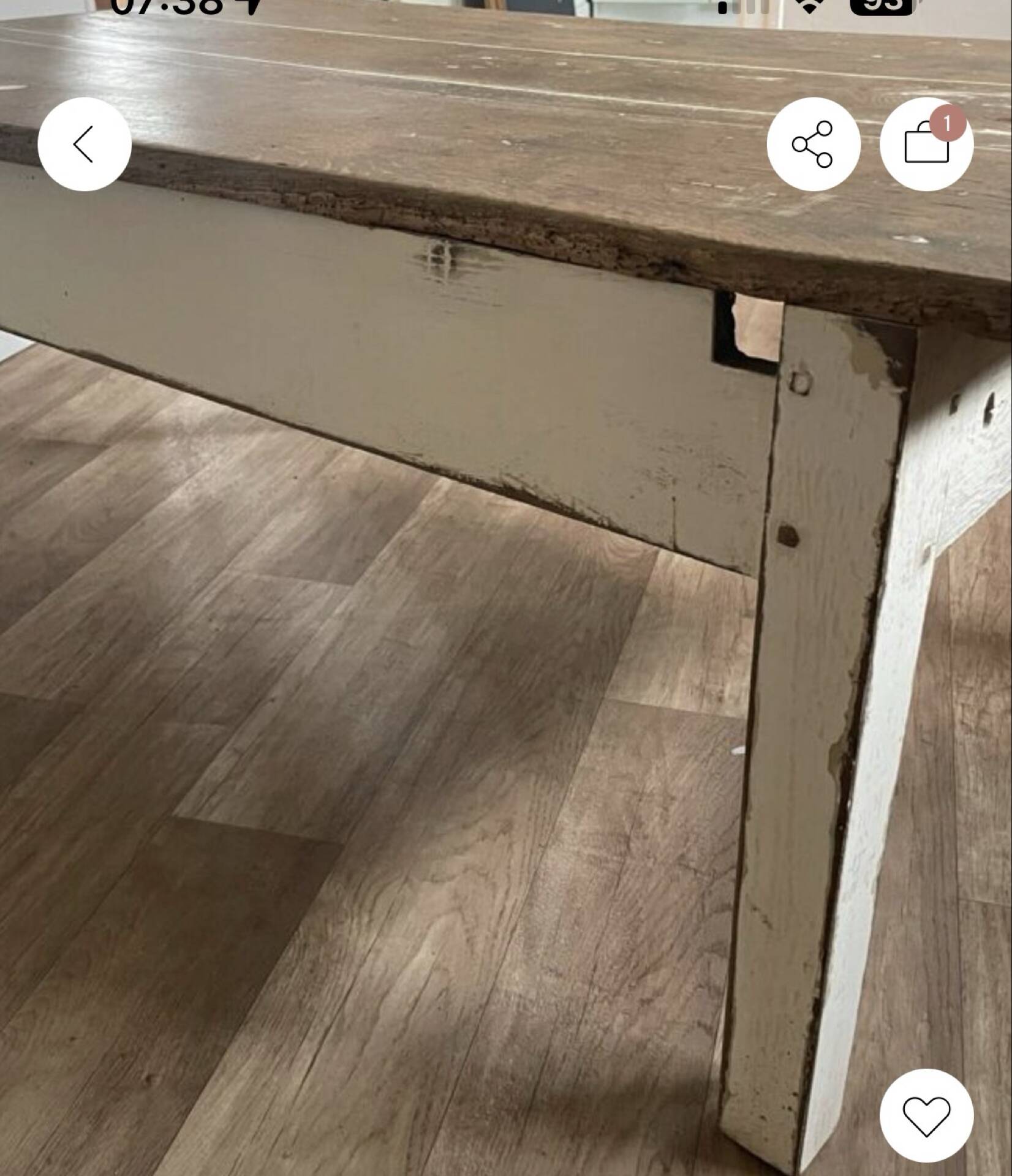 Table basse de campagne