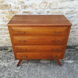 Vintage oak chest of drawers