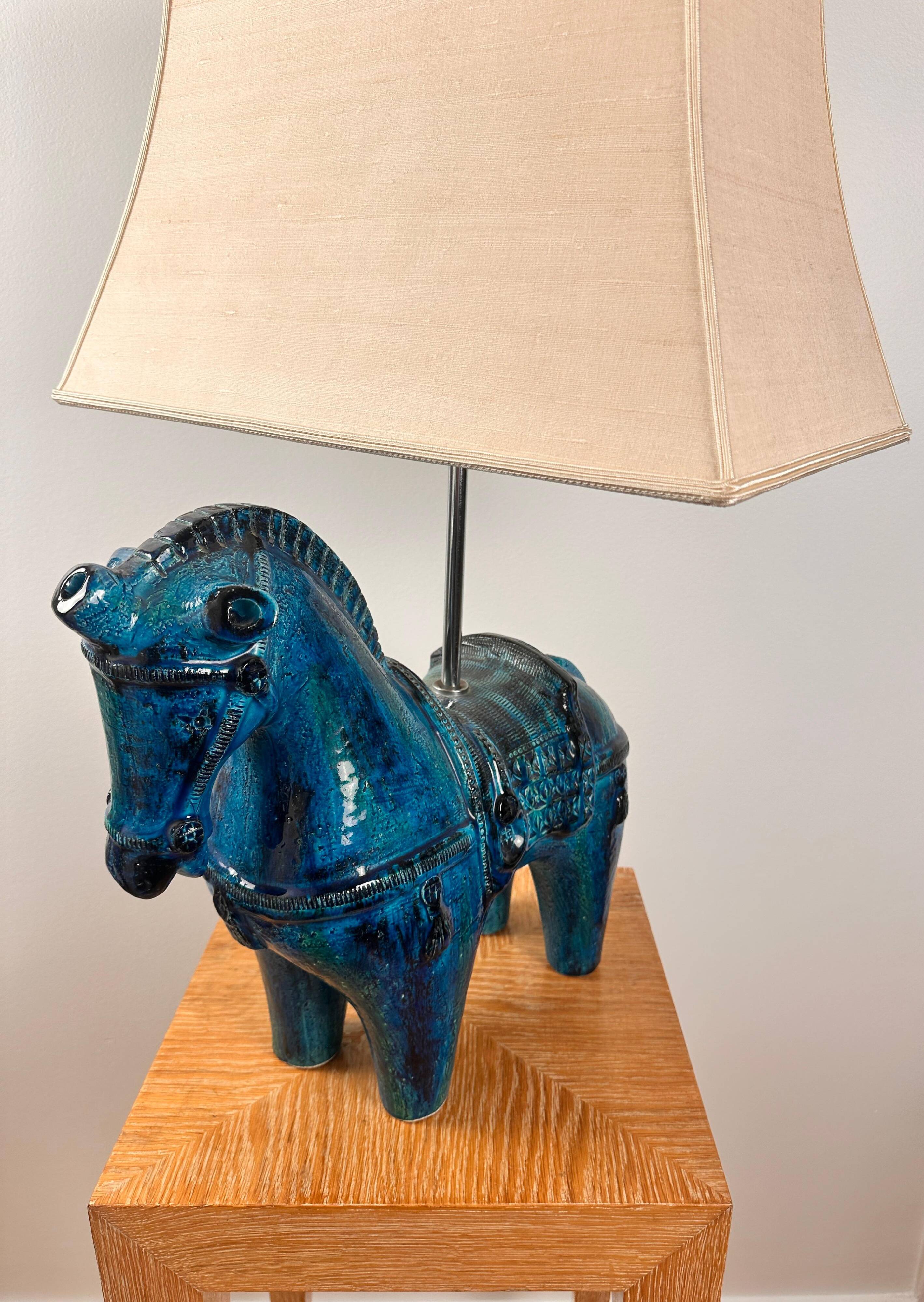 Iconic Aldo Londi Horse Lamp for Bitossi – Sculptural Italian Ceramic, 1960s