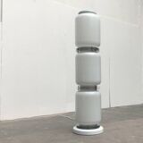 Mid-century Italian space age glass floor lamp from the 1960s.