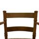 Art Deco chair minimalist oak wicker minimalist design