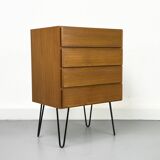 Commode en teck d'Omann Jun, années 1960