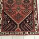 Handmade Persian Hamadan rug 215x130cm