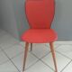 Suite of 4 chairs by Bistrot Baumann 800 by Swiss designer Max Bill 1950s