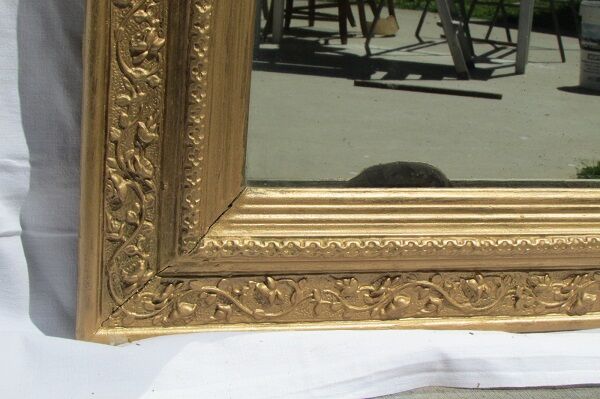 Gilded mirror Louis XVI style 157x89cm
