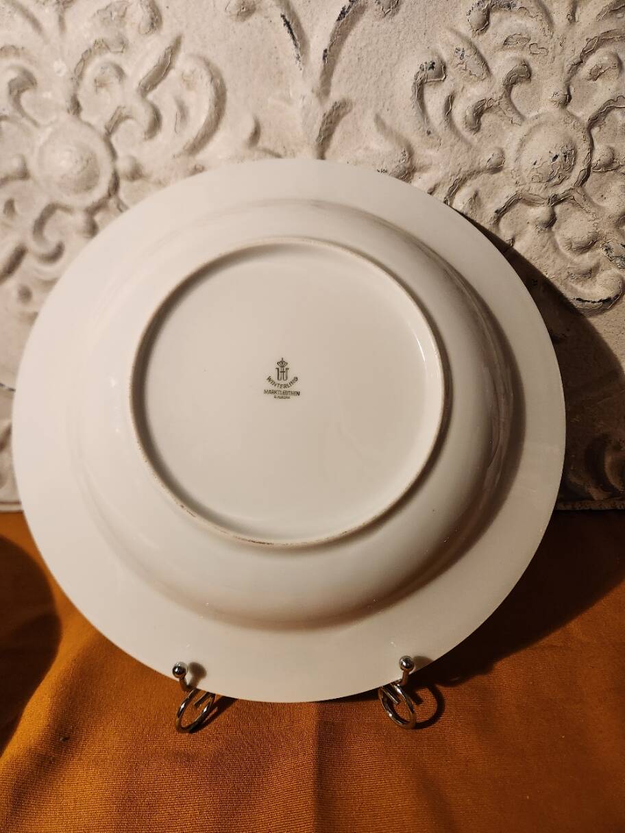 Large hollow round dish design 1970s Winterling Marktleuthen Bavaria