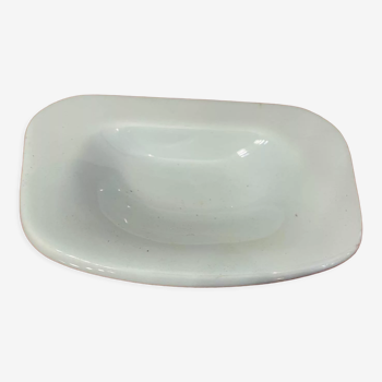 Vintage celadon water-green ceramic soap holder