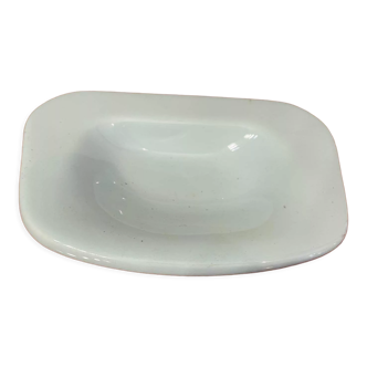 Vintage celadon water-green ceramic soap holder