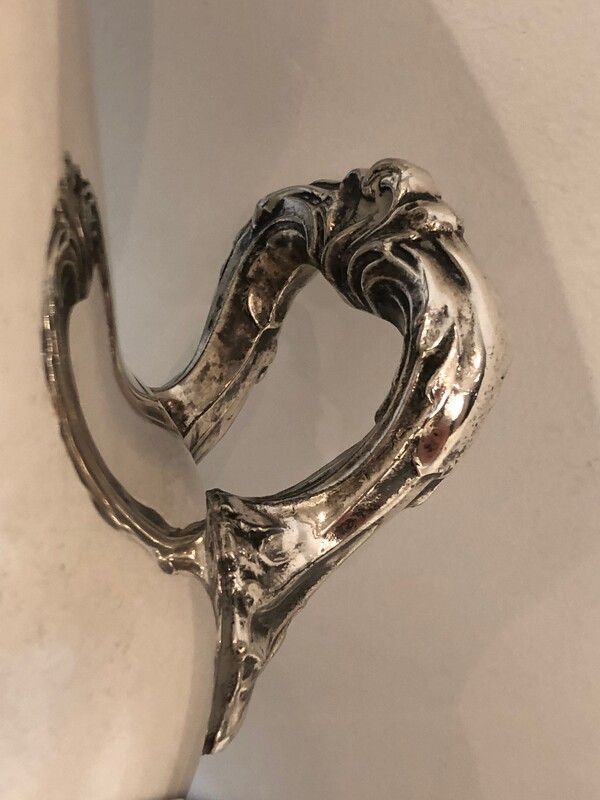 Silver-plated champagne bucket