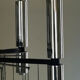 Chandelier with 79 Murano glass drops