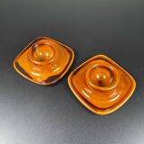 Pair of Saint Clement egg cups