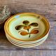 4 deep plates "Fuego" Gien France