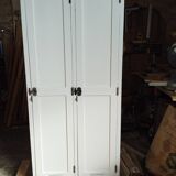 Old Parisian wooden locker room/wardrobe