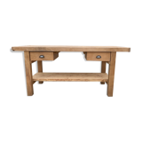 Solid oak workbench