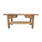 Solid oak workbench